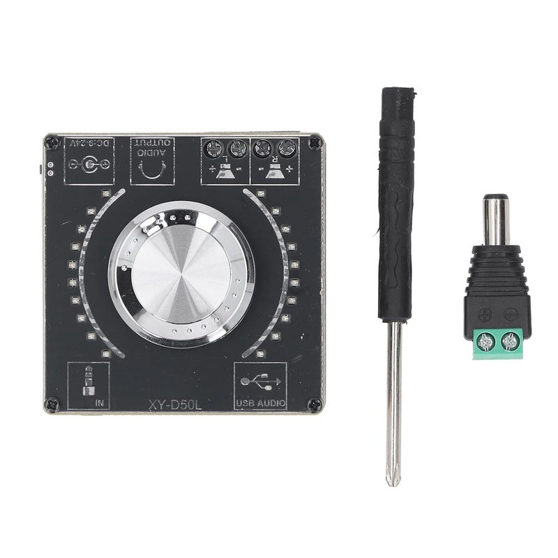 BT5 1 2X50W Digital Audio Amplifier Board with Bluetooth AUX USB Input DC 9 24V - Image 5